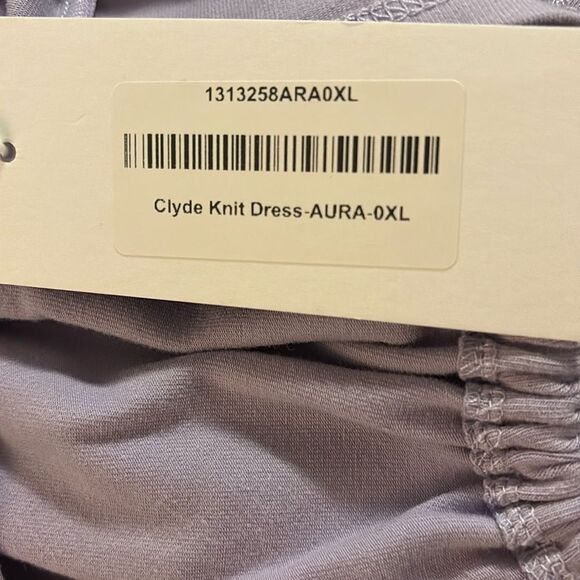 Reformation Clyde Knit Dress in Aura XL NWT - Picture 4 of 4